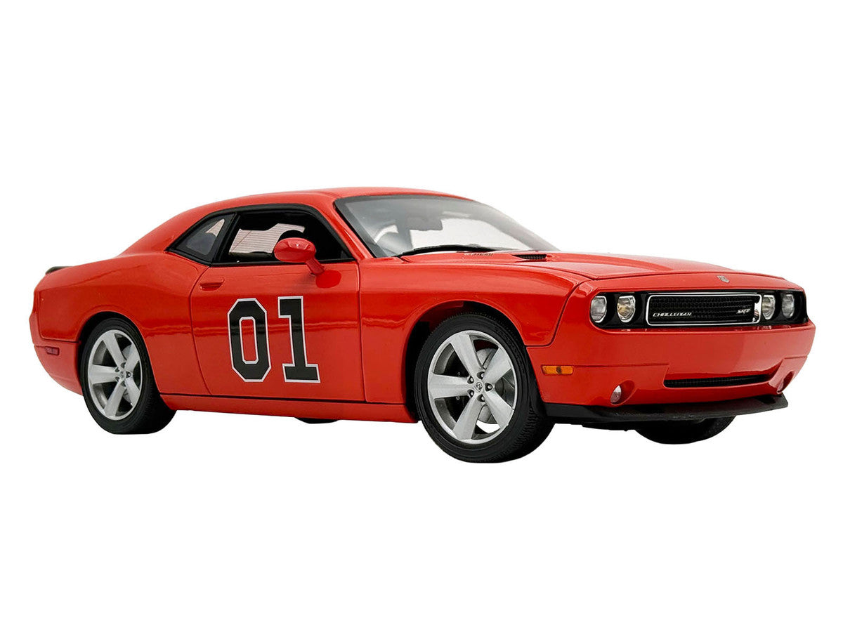 2010 Dodge Challenger SRT8 #01 "The General" Orange Limited Edition to 510 pieces Worldwide 1/18 Diecast Model Car by ACME LuxuryLifeWay Online Store
