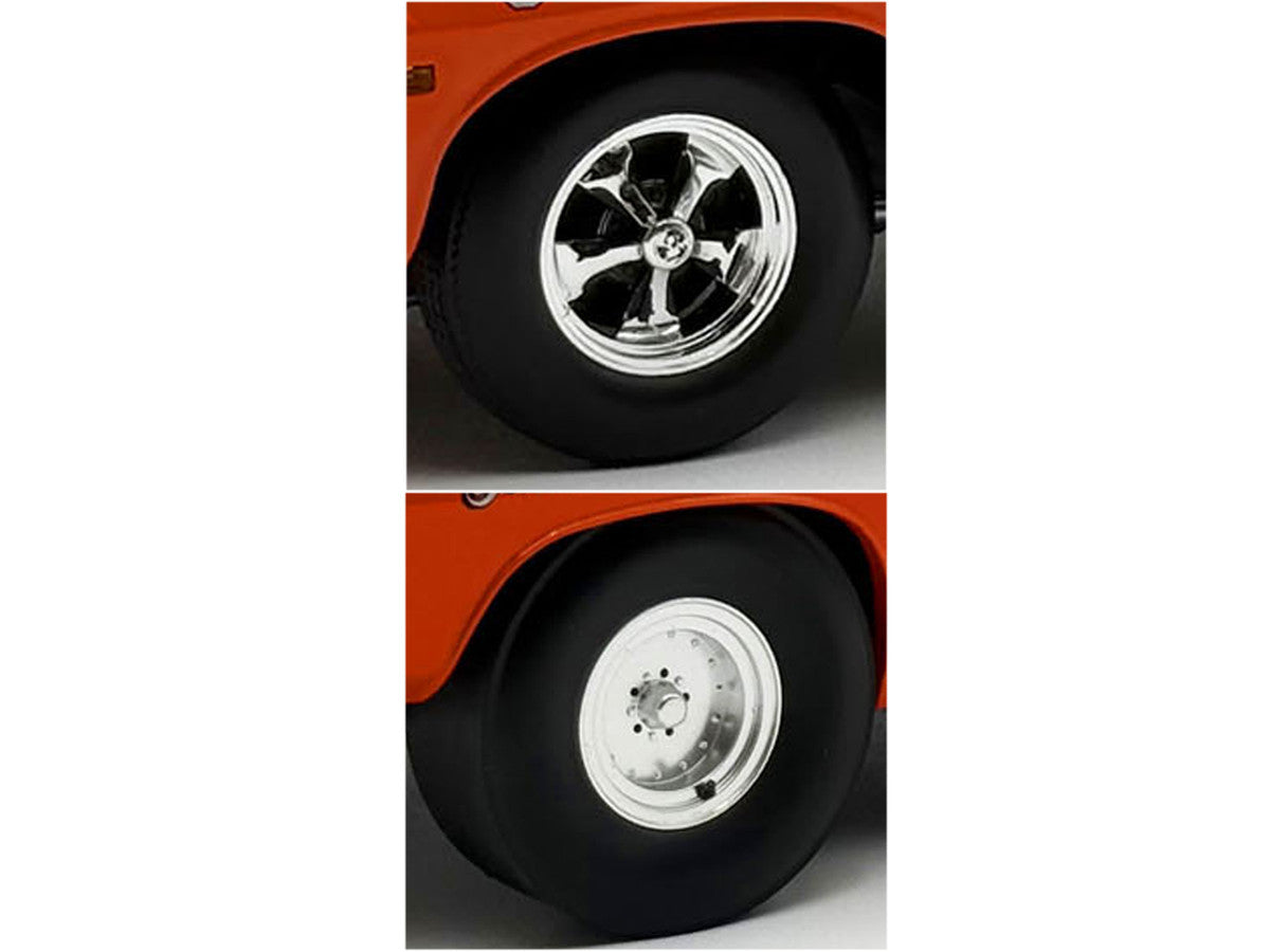 "Centerline/Keystone" Wheel and Tire Set of 4 pieces from 1970 Plymouth HEMI Cuda for 1/18 Scale Models by ACME LuxuryLifeWay Online Store