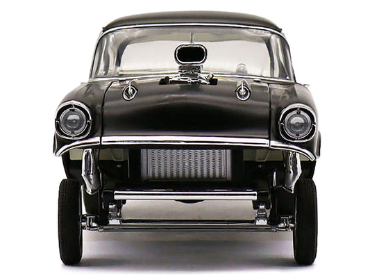 1957 Chevrolet 150 Gasser "Prime Time" Black Limited Edition to 204 pieces Worldwide 1/18 Diecast Model Car by ACME LuxuryLifeWay Online Store