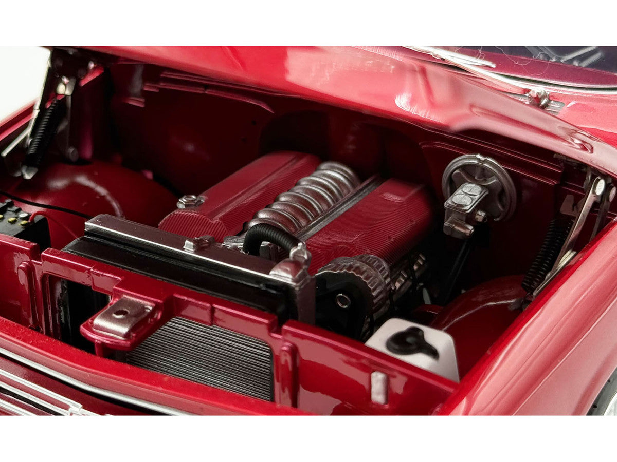 1967 Chevrolet C-10 Custom Pickup Truck "Showtime" Deep Candy Red Metallic Limited Edition to 612 pieces Worldwide 1/18 Diecast Model Car by ACME LuxuryLifeWay Online Store