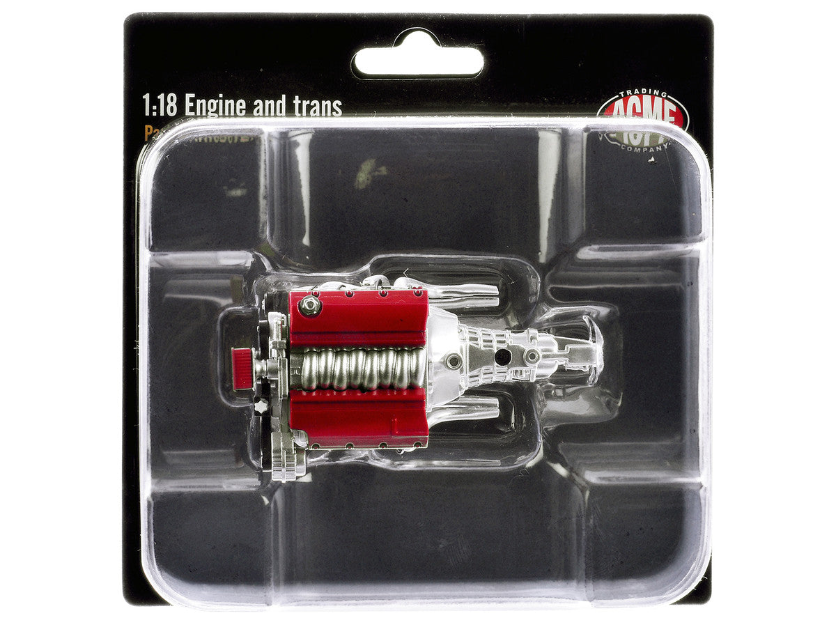 LS3 Engine & Transmission Replica from "1967 Chevrolet C-10 Custom" 1/18 Model by ACME LuxuryLifeWay Online Store