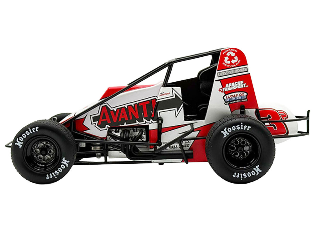 USAC Sprint Car #3P Kyle Cummins "Avanti" Champion "USAC Sprint Car National Championship" (2025) 1/18 Diecast Model Car by ACME LuxuryLifeWay Online Store