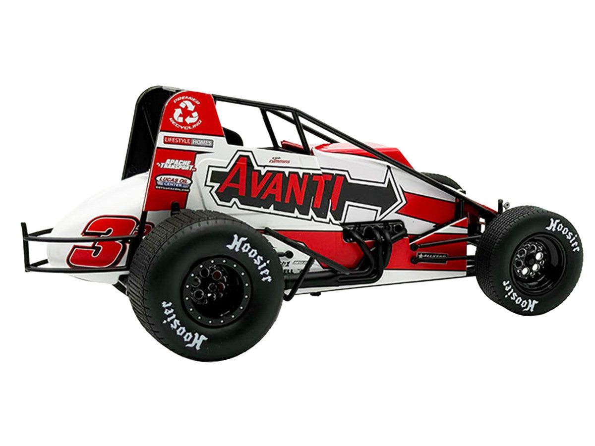 USAC Sprint Car #3P Kyle Cummins "Avanti" Champion "USAC Sprint Car National Championship" (2025) 1/18 Diecast Model Car by ACME LuxuryLifeWay Online Store
