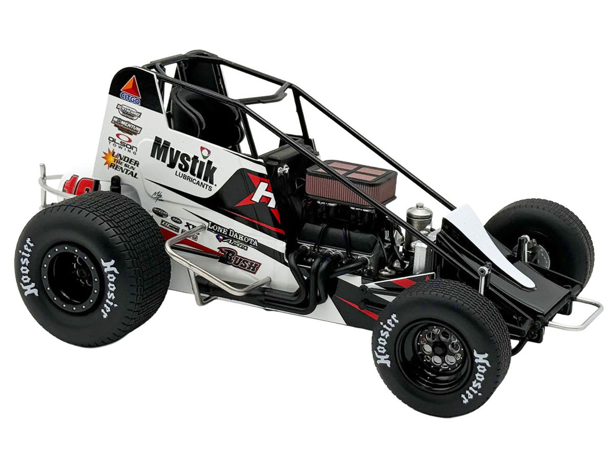 Winged Sprint Car #10 Ryan Timms "Liebig Motorsports - Hampel Oil" (2026) 1/18 Diecast Model Car by ACME LuxuryLifeWay Online Store