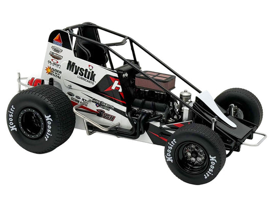 Winged Sprint Car #10 Ryan Timms "Liebig Motorsports - Hampel Oil" (2026) 1/18 Diecast Model Car by ACME LuxuryLifeWay Online Store