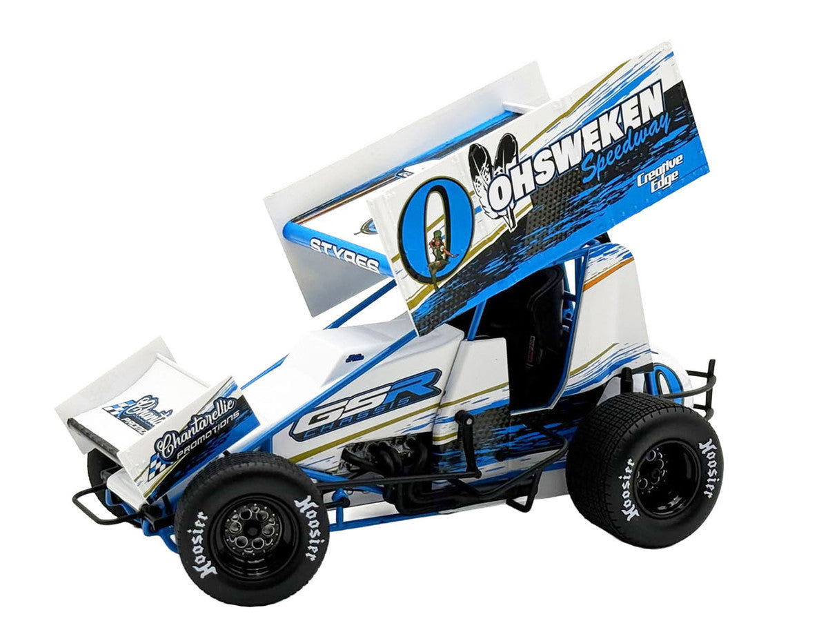 Winged Sprint Car #0 Glenn Styres "GSR Chassis - Ohsweken Speedway" (2026) 1/18 Diecast Model Car by ACME LuxuryLifeWay Online Store