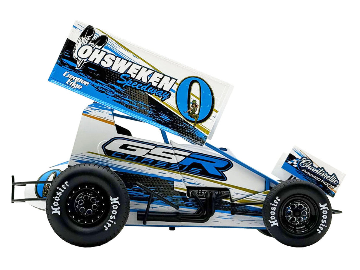 Winged Sprint Car #0 Glenn Styres "GSR Chassis - Ohsweken Speedway" (2026) 1/18 Diecast Model Car by ACME LuxuryLifeWay Online Store