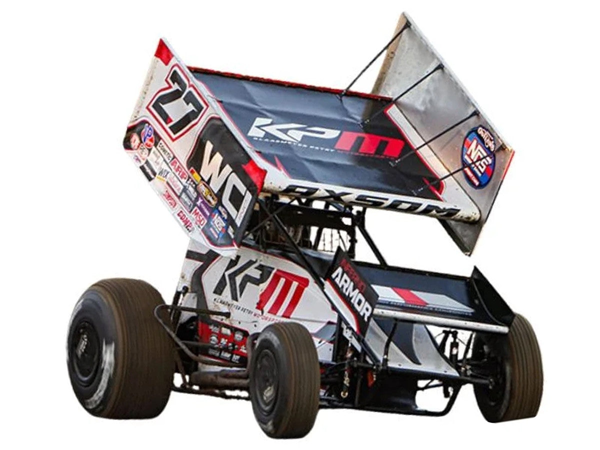 Winged Sprint Car #27 Emerson Axsom "WCI - KPM" White (2026) 1/18 Diecast Model Car by ACME LuxuryLifeWay Online Store