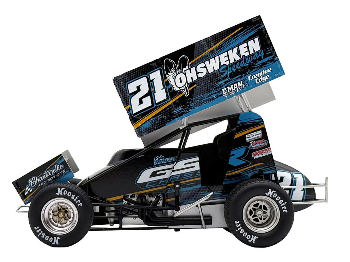 Winged Sprint Car #21 Kyle Phillips "GSR Chassis - Ohsweken Speedway" (2026) 1/18 Diecast Model Car by ACME LuxuryLifeWay Online Store