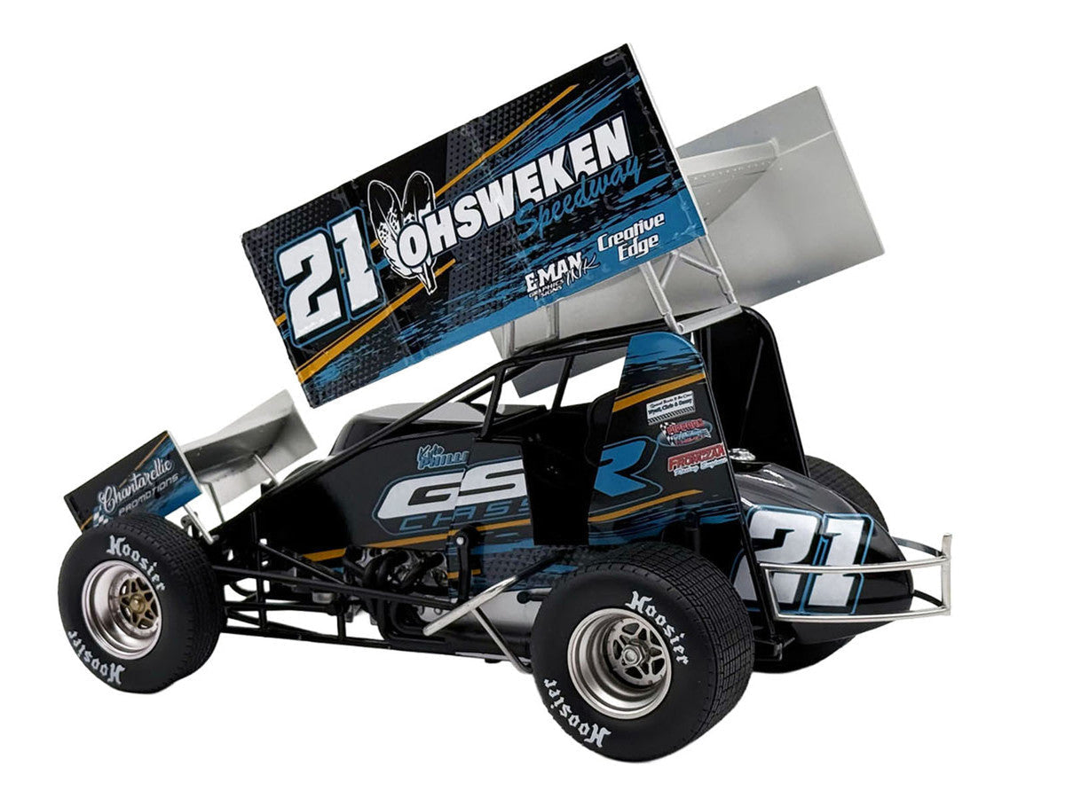 Winged Sprint Car #21 Kyle Phillips "GSR Chassis - Ohsweken Speedway" (2026) 1/18 Diecast Model Car by ACME LuxuryLifeWay Online Store