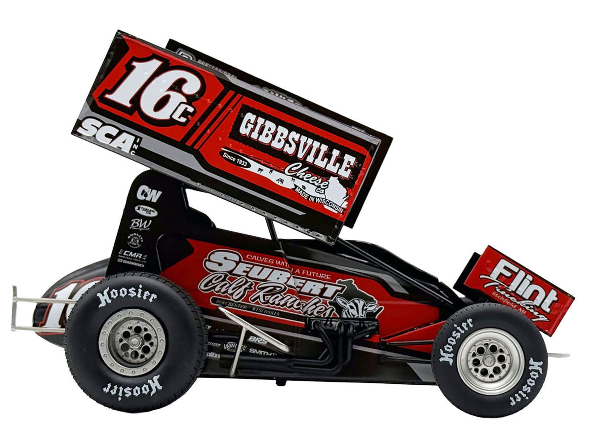Winged Sprint Car #16C Scotty Thiel "Greg Wheeler Motorsports - Seubert Calf Ranches" (2026) 1/18 Diecast Model Car by ACME LuxuryLifeWay Online Store