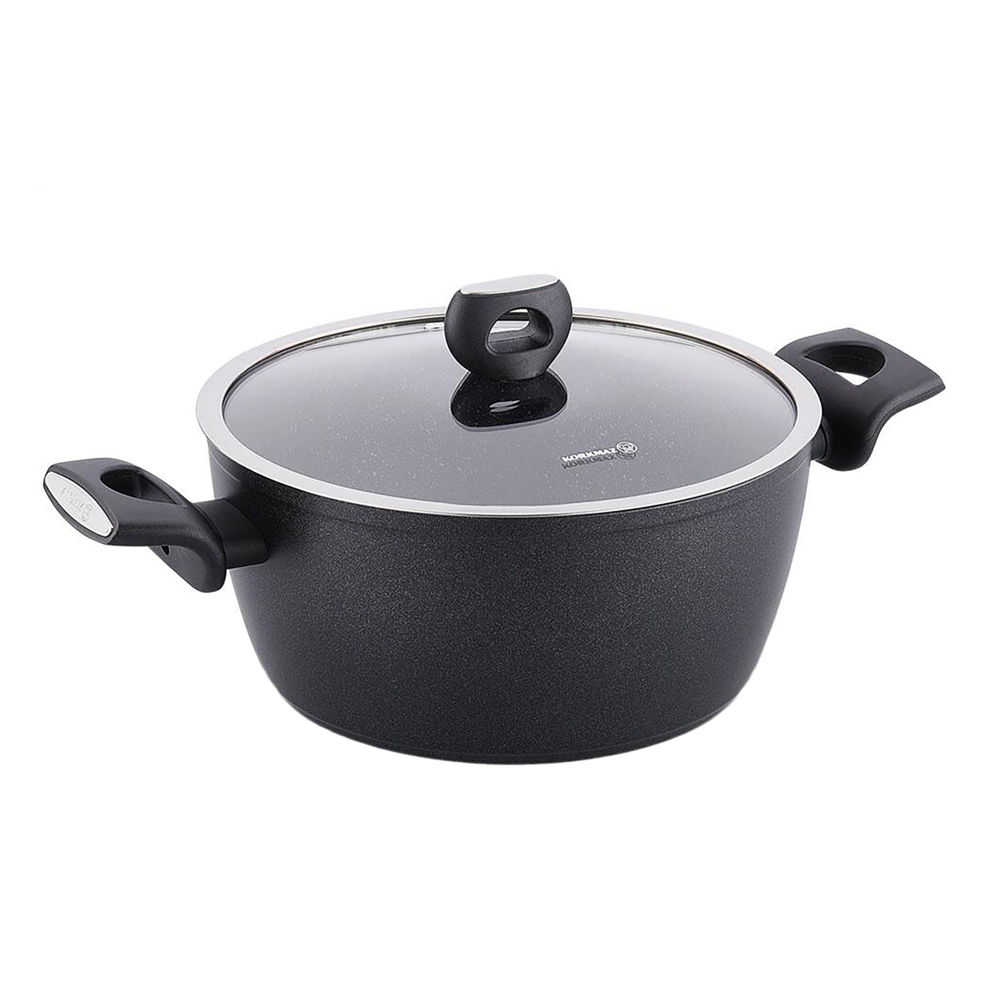 Korkmaz Nora 2 Piece 3 Liter Alumium Nonstick Casserole Dish with Lid LuxuryLifeWay Online Store