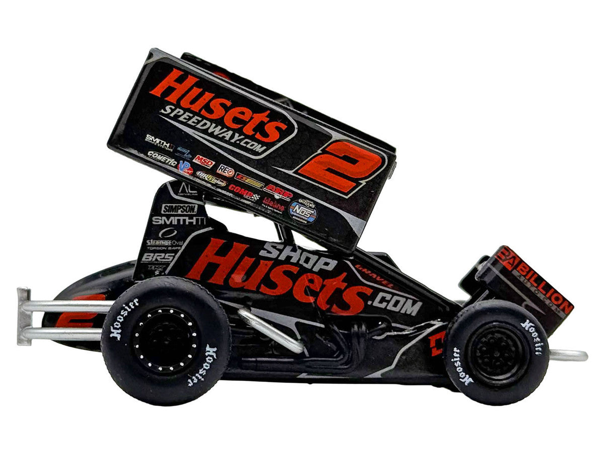 Winged Sprint Car #2 David Gravel "Husets Speedway - Big Game Motorsports" (2026) 1/50 Diecast Model Car by ACME LuxuryLifeWay Online Store