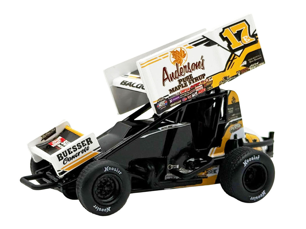 Winged Sprint Car #17B Bill Balog "Anderson's Pure Maple Syrup" (2026) 1/50 Diecast Model Car by ACME LuxuryLifeWay Online Store