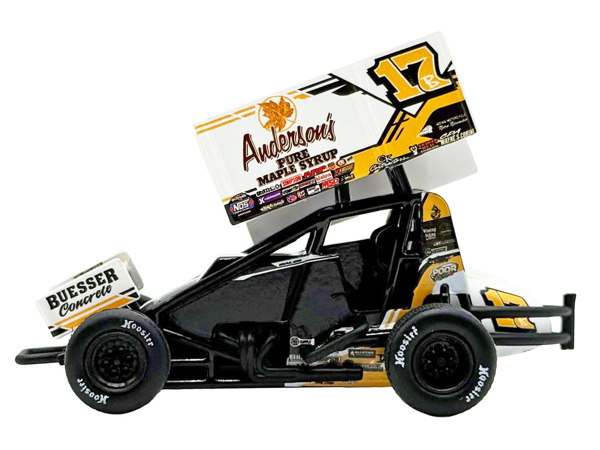 Winged Sprint Car #17B Bill Balog "Anderson's Pure Maple Syrup" (2026) 1/50 Diecast Model Car by ACME LuxuryLifeWay Online Store