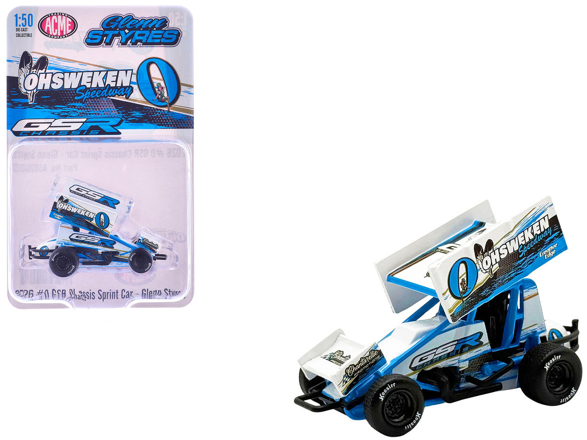 Winged Sprint Car #0 Glenn Styres "Ohsweken Speedway - GSR Chassis" (2026) 1/50 Diecast Model Car by ACME LuxuryLifeWay Online Store