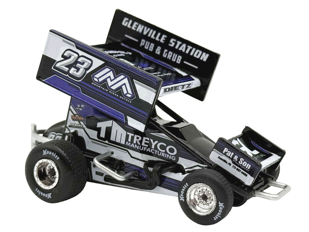 Winged Sprint Car #23 Chase Dietz "Treyco Manufacturing - Mountain Ridge Metals" (2026) 1/50 Diecast Model Car by ACME LuxuryLifeWay Online Store