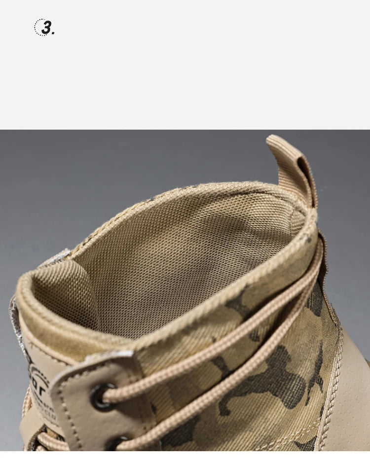 Men's Hiking Boots, Trendy and Versatile Running Shoes, Modern Sports-Style Design Outdoor Hiking Boots, Mountaineering Hiking Boots Pi-Mart