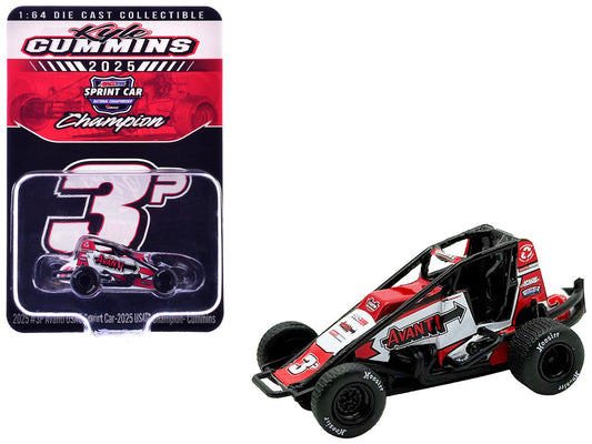 USAC Sprint Car #3P Kyle Cummins "Avanti" Champion "USAC Sprint Car National Championship" (2025) 1/64 Diecast Model Car by ACME LuxuryLifeWay Online Store