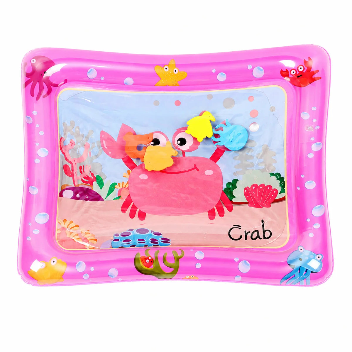 1PC Pet Water Play Mat Interactive Cat Toy Inflatable Sensory Splash Mat for Cats Dogs Indoor Enrichment Exercise Training Toy Pi-Mart