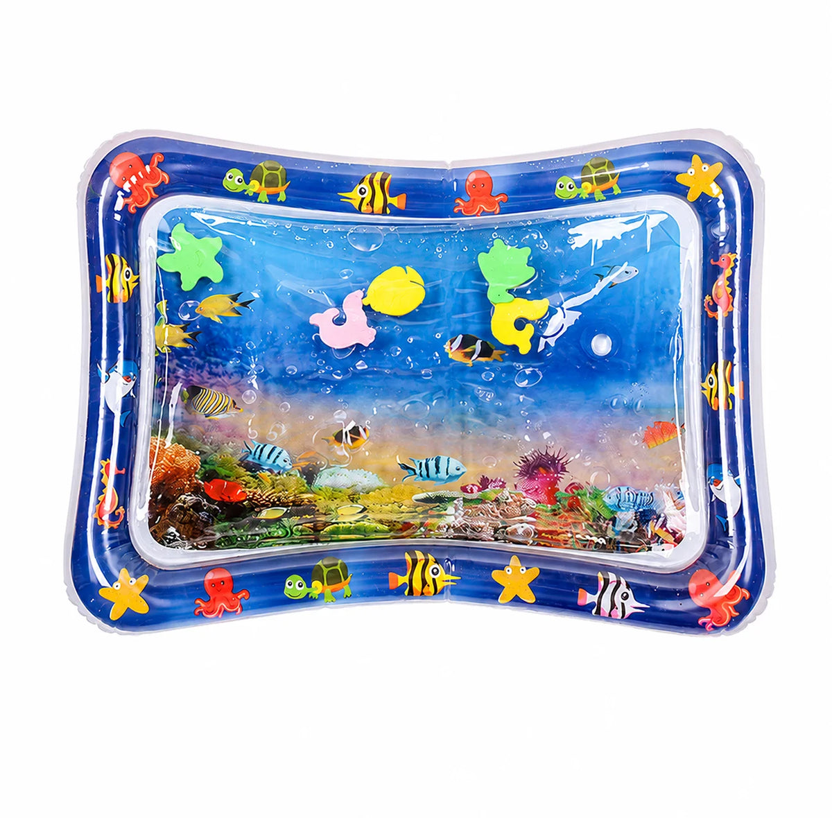 1PC Pet Water Play Mat Interactive Cat Toy Inflatable Sensory Splash Mat for Cats Dogs Indoor Enrichment Exercise Training Toy Pi-Mart