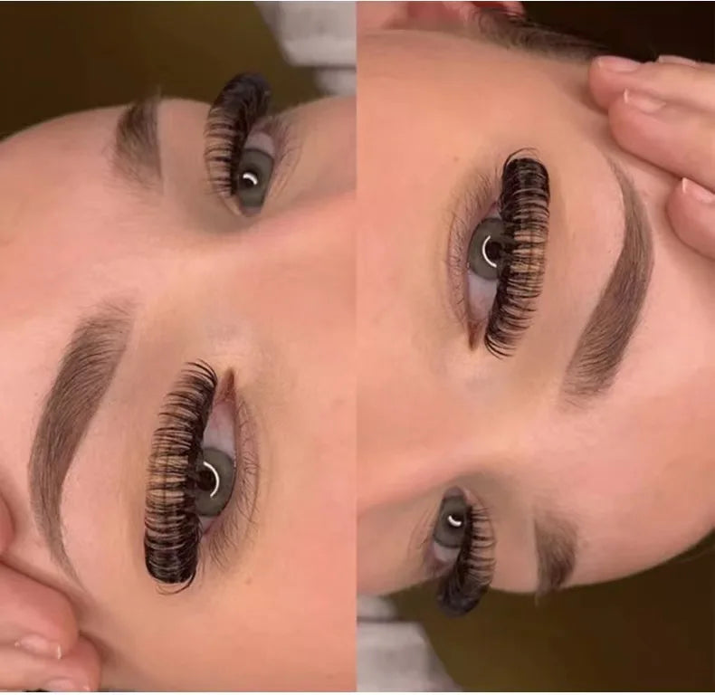 Fashion Russian Strip Lashes 2/5/10 Pairs 3D Mink Lashes Natural Eyelashes Dramatic False Eyelashes Wholesale Eyelash Extension Pi-Mart
