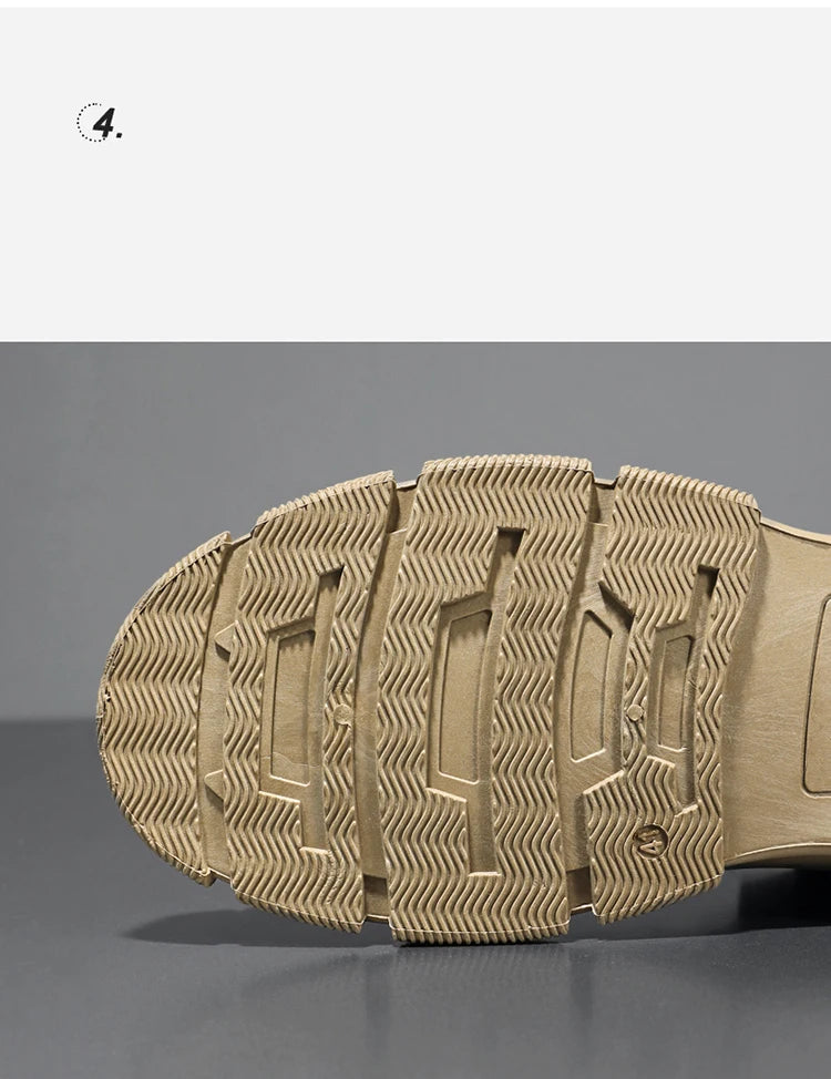 Men's Hiking Boots, Trendy and Versatile Running Shoes, Modern Sports-Style Design Outdoor Hiking Boots, Mountaineering Hiking Boots Pi-Mart