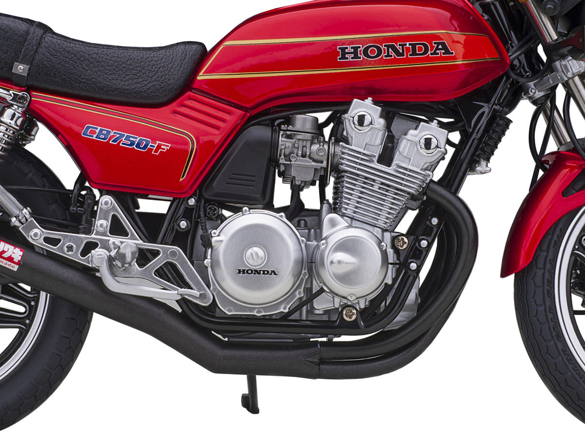 Honda CB750F Motorcycle Red with Helmet "Baribari Legend" (1986) OVA 1/12 Model by Autoart LuxuryLifeWay Online Store