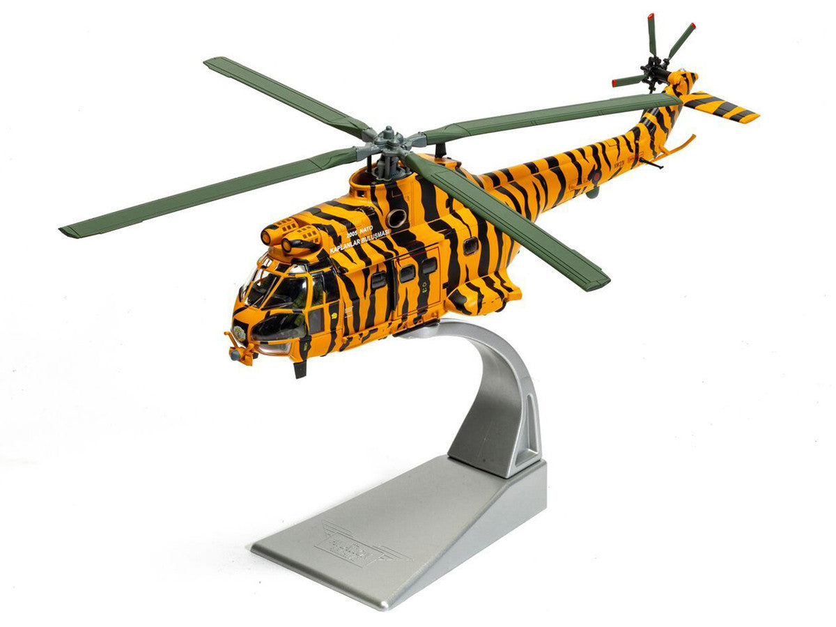 Westland Puma HC-1 Helicopter "No. 230 Squadron NATO Tiger Meet livery RIAT" (2005) Royal Air Force "The Aviation Archive" Series 1/72 Diecast Model by Corgi LuxuryLifeWay Online Store