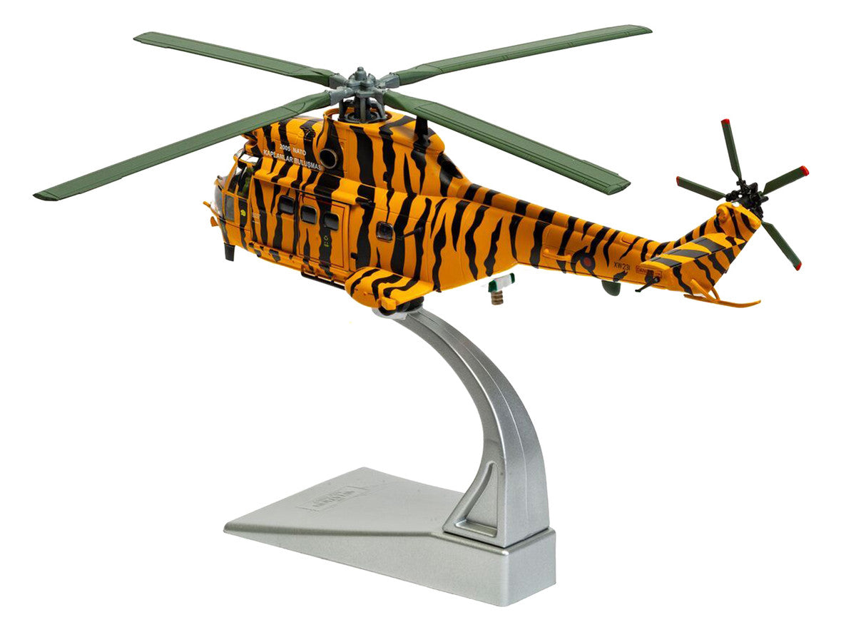 Westland Puma HC-1 Helicopter "No. 230 Squadron NATO Tiger Meet livery RIAT" (2005) Royal Air Force "The Aviation Archive" Series 1/72 Diecast Model by Corgi LuxuryLifeWay Online Store