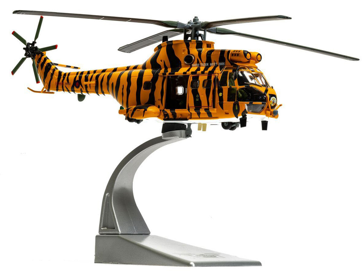 Westland Puma HC-1 Helicopter "No. 230 Squadron NATO Tiger Meet livery RIAT" (2005) Royal Air Force "The Aviation Archive" Series 1/72 Diecast Model by Corgi LuxuryLifeWay Online Store
