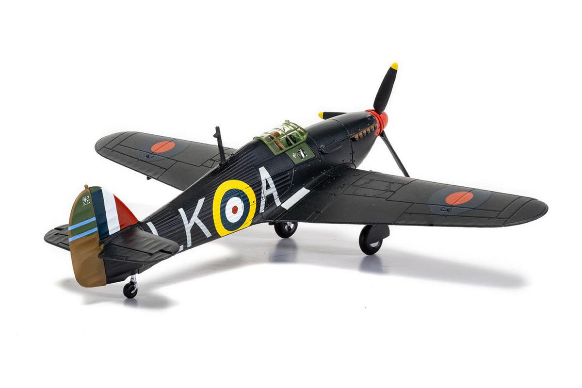 Hawker Hurricane Mk.I Fighter Aircraft "Sqn Ldr. Ian Richard 'Widge' Gleed No.87 Sqn Colerne" (1941) British Royal Air Force "The Aviation Archive" Series 1/72 Diecast Model by Corgi LuxuryLifeWay Online Store