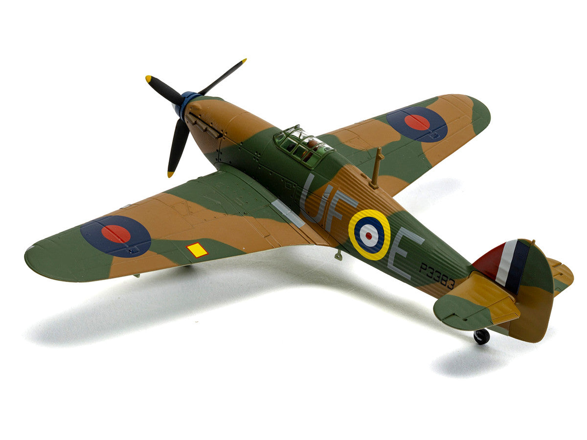 Hawker Hurricane Mk.I Fighter Aircraft "Pilot Officer William 'Billy' Fiske No. 601 Squadron Battle of Britain" (1940) British Royal Air Force "The Aviation Archive" Series 1/72 Diecast Model by Corgi LuxuryLifeWay Online Store