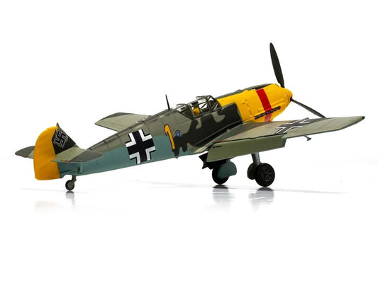 Messerschmitt Bf 109E-4/B Jabo Fighter-Bomber Aircraft "Oberleutnant Walter Rupp 3./JG53 RAF Manston Battle of Britain" (1940) German Luftwaffe "The Aviation Archive" Series 1/72 Diecast Model by Corgi LuxuryLifeWay Online Store