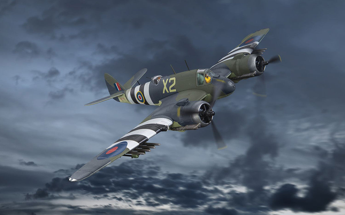 Bristol Beaufighter TF.X Fighter Aircraft "NE775/X2 455 Squadron RAF Langham Norfolk" (1944) British Royal Air Force "The Aviation Archive" Series 1/72 Diecast Model by Corgi LuxuryLifeWay Online Store