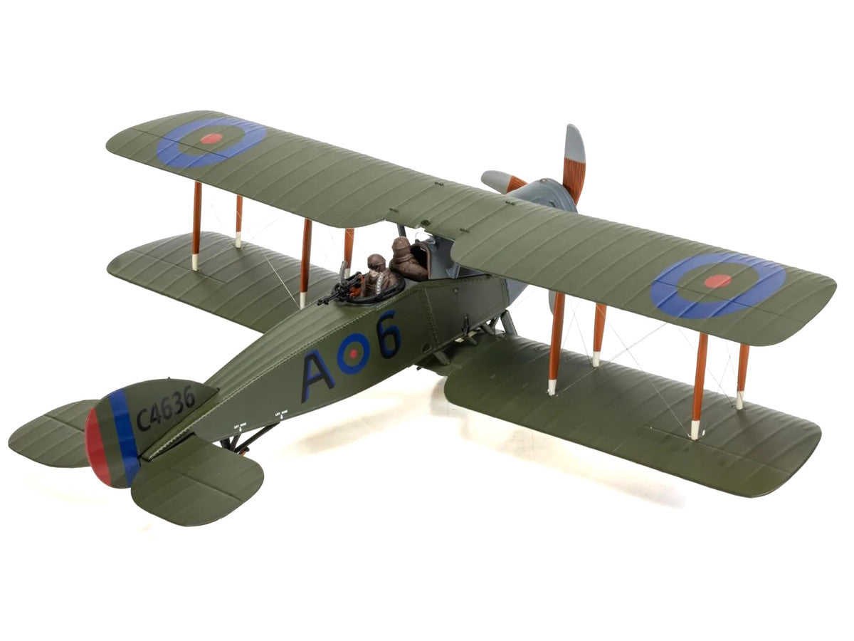 Bristol F-2B Fighter Aircraft "C4636 Devil-in-the-Dusk No. 39 Squadron" (1918) Royal Flying Corps "The Aviation Archive" Series 1/48 Diecast Model by Corgi LuxuryLifeWay Online Store