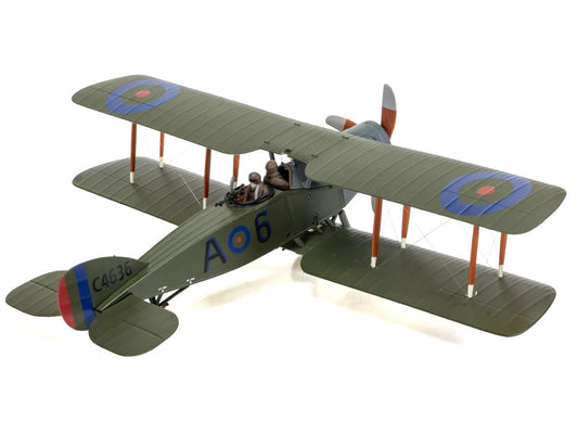 Bristol F-2B Fighter Aircraft "C4636 Devil-in-the-Dusk No. 39 Squadron" (1918) Royal Flying Corps "The Aviation Archive" Series 1/48 Diecast Model by Corgi LuxuryLifeWay Online Store