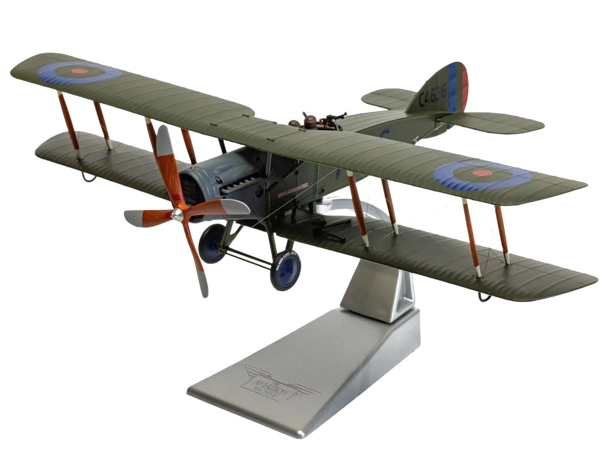 Bristol F-2B Fighter Aircraft "C4636 Devil-in-the-Dusk No. 39 Squadron" (1918) Royal Flying Corps "The Aviation Archive" Series 1/48 Diecast Model by Corgi LuxuryLifeWay Online Store