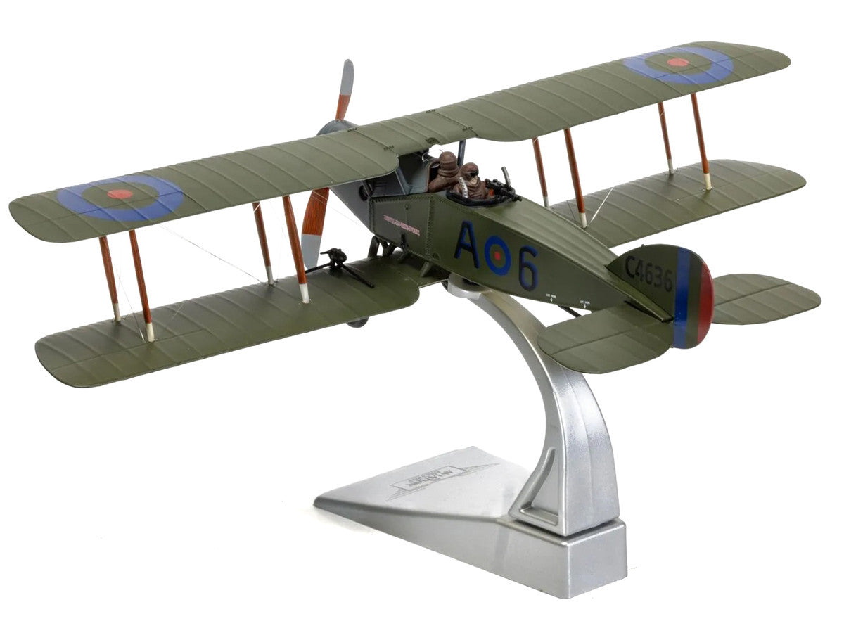 Bristol F-2B Fighter Aircraft "C4636 Devil-in-the-Dusk No. 39 Squadron" (1918) Royal Flying Corps "The Aviation Archive" Series 1/48 Diecast Model by Corgi LuxuryLifeWay Online Store
