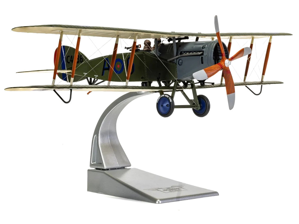 Bristol F-2B Fighter Aircraft "C4636 Devil-in-the-Dusk No. 39 Squadron" (1918) Royal Flying Corps "The Aviation Archive" Series 1/48 Diecast Model by Corgi LuxuryLifeWay Online Store