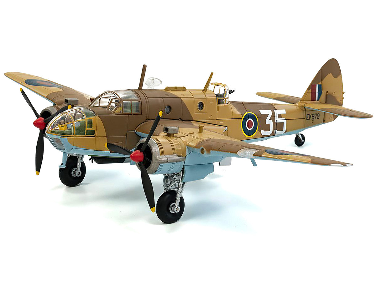 Bristol Beaufort MkIa Bomber Aircraft "EK979 Middle East Check and Conversion Unit" (1944) British Royal Air Force "The Aviation Archive" Series 1/72 Diecast Model by Corgi LuxuryLifeWay Online Store