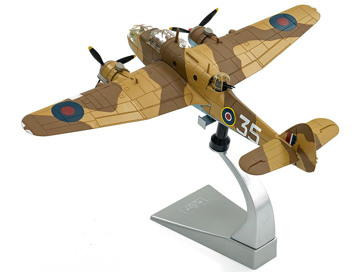 Bristol Beaufort MkIa Bomber Aircraft "EK979 Middle East Check and Conversion Unit" (1944) British Royal Air Force "The Aviation Archive" Series 1/72 Diecast Model by Corgi LuxuryLifeWay Online Store