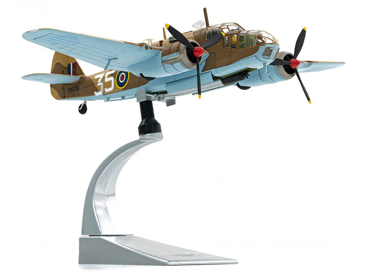Bristol Beaufort MkIa Bomber Aircraft "EK979 Middle East Check and Conversion Unit" (1944) British Royal Air Force "The Aviation Archive" Series 1/72 Diecast Model by Corgi LuxuryLifeWay Online Store