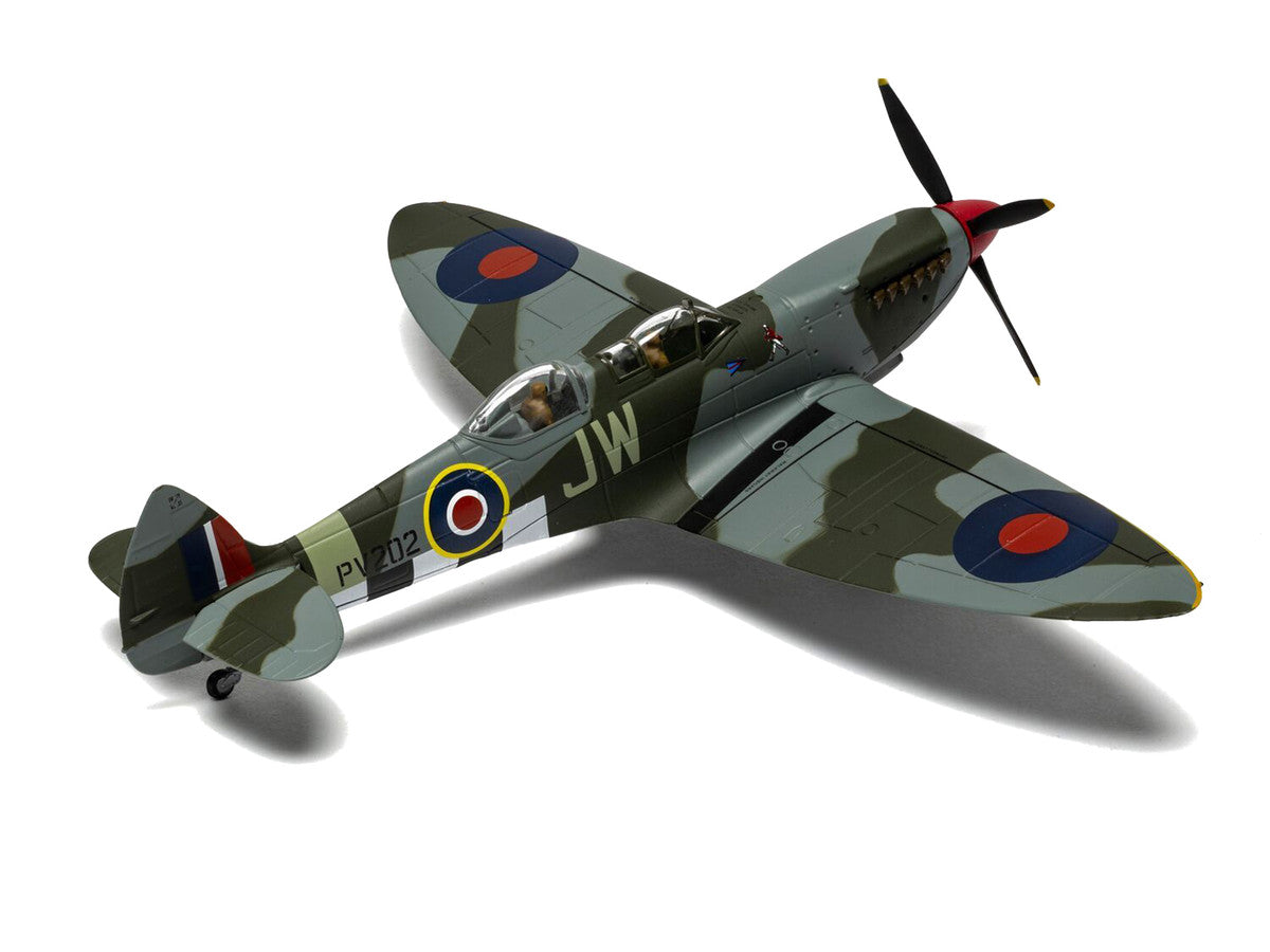 Supermarine Spitfire T.9 Aircraft "PV202 Aerial Collective at Duxford Airfield" British Royal Air Force "The Aviation Archive" Series 1/72 Diecast Model by Corgi LuxuryLifeWay Online Store