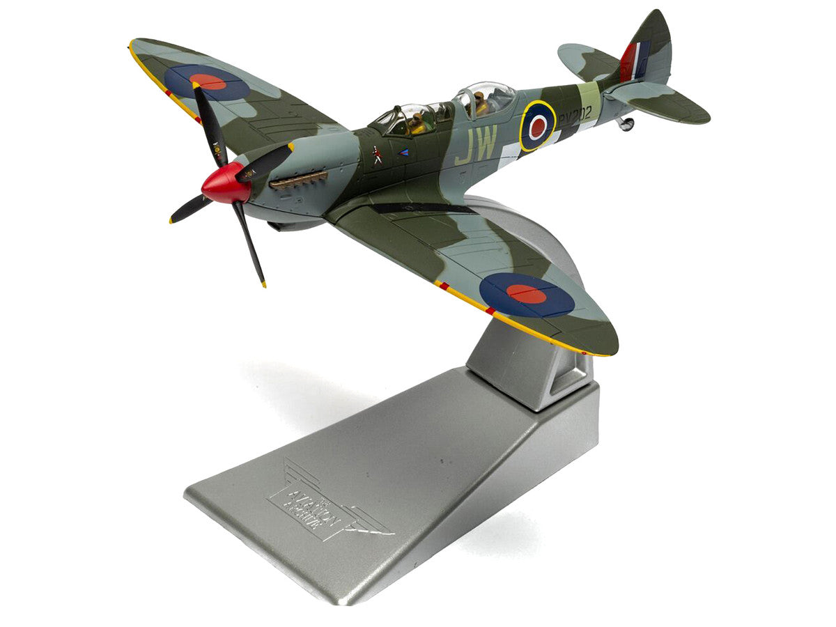Supermarine Spitfire T.9 Aircraft "PV202 Aerial Collective at Duxford Airfield" British Royal Air Force "The Aviation Archive" Series 1/72 Diecast Model by Corgi LuxuryLifeWay Online Store