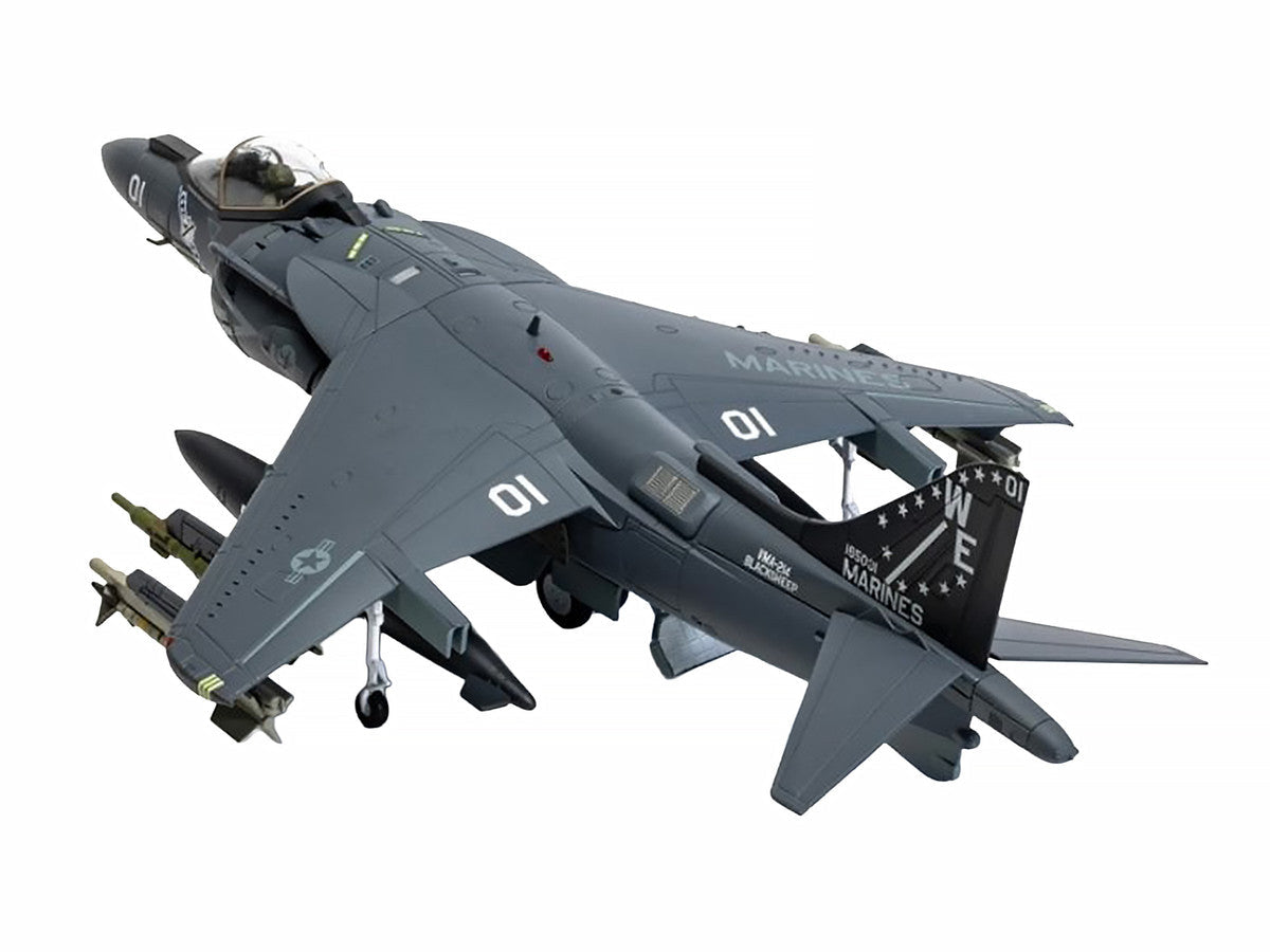 McDonnell Douglas AV-8B Harrier II Plus Aircraft "165001/01 VMA-214 Black Sheep MCAS Yuma" (2019) United States Marine Corps "The Aviation Archive" Series 1/48 Diecast Model by Corgi LuxuryLifeWay Online Store