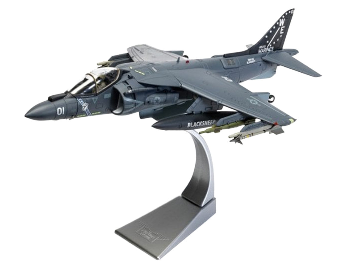 McDonnell Douglas AV-8B Harrier II Plus Aircraft "165001/01 VMA-214 Black Sheep MCAS Yuma" (2019) United States Marine Corps "The Aviation Archive" Series 1/48 Diecast Model by Corgi LuxuryLifeWay Online Store