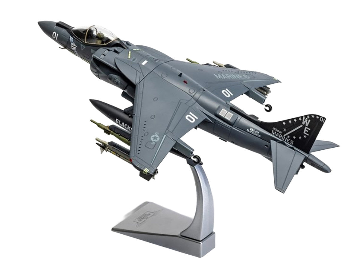 McDonnell Douglas AV-8B Harrier II Plus Aircraft "165001/01 VMA-214 Black Sheep MCAS Yuma" (2019) United States Marine Corps "The Aviation Archive" Series 1/48 Diecast Model by Corgi LuxuryLifeWay Online Store