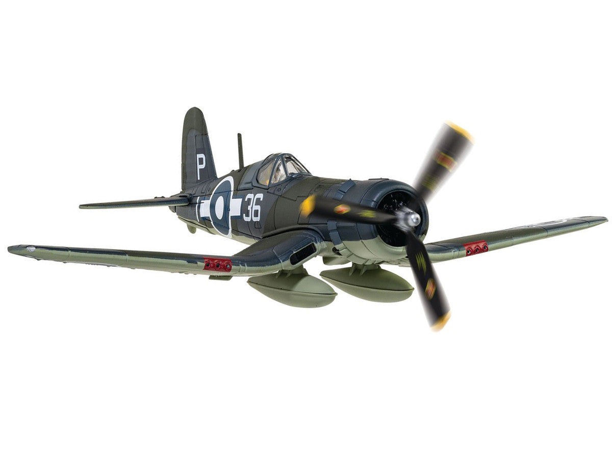 Vought Corsair Mk. II Fighter Aircraft "JT537 1836 Naval Air Squadron HMS Victorious Battle of Okinawa" (1945) British Royal Navy Fleet Air Arm "The Aviation Archive" Series 1/72 Diecast Model by Corgi LuxuryLifeWay Online Store