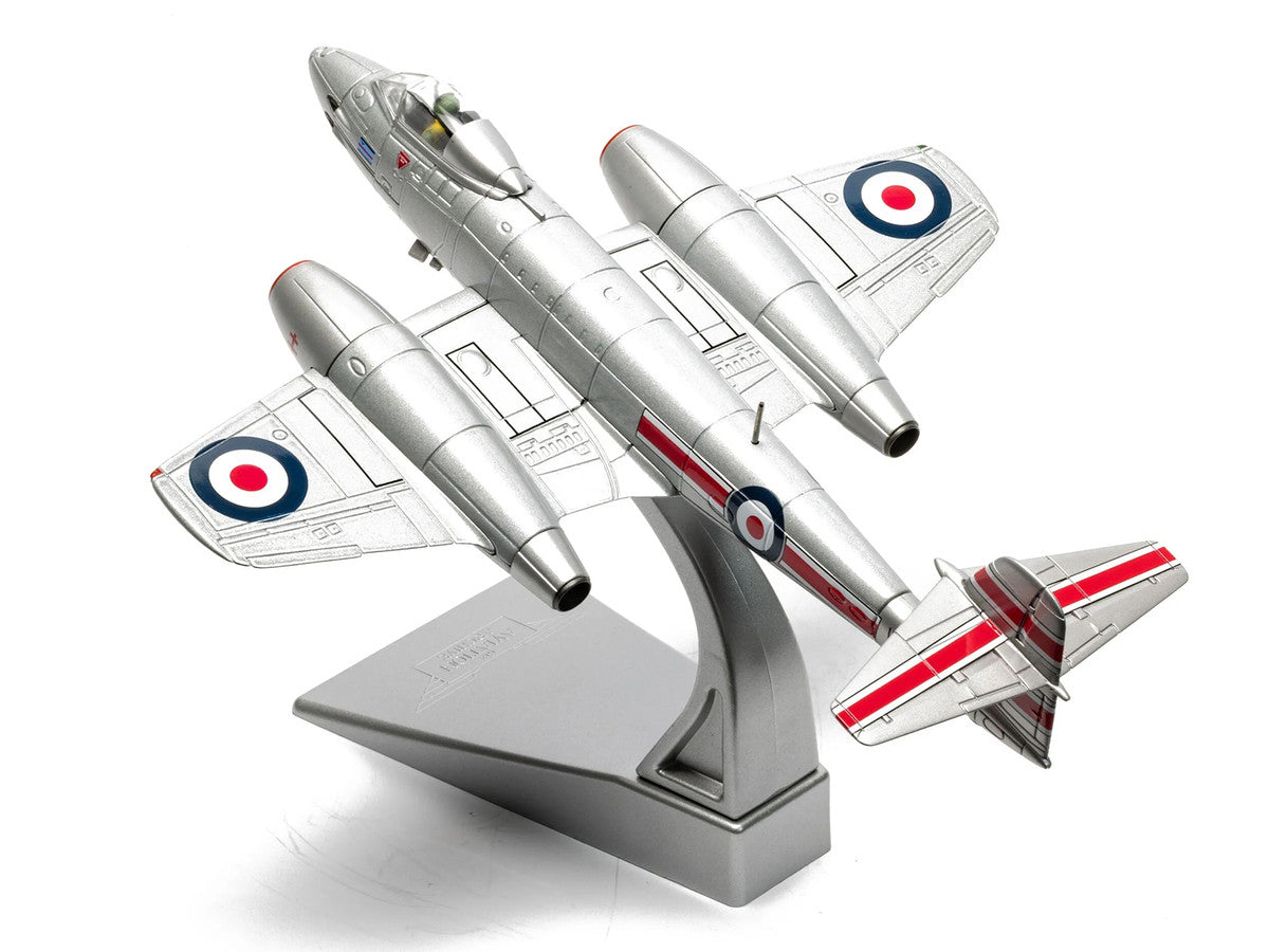 Gloster Meteor F.8 Aircraft "WH480/M Sqn Ldr John ‘Dusty’ Miller DFC No.41 Squadron Biggin Hill" (1951) Royal Air Force "The Aviation Archive" Series 1/72 Diecast Model Car by Corgi LuxuryLifeWay Online Store